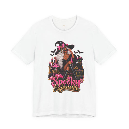 Spooky Expensive witch cat tee | T-Shirt
